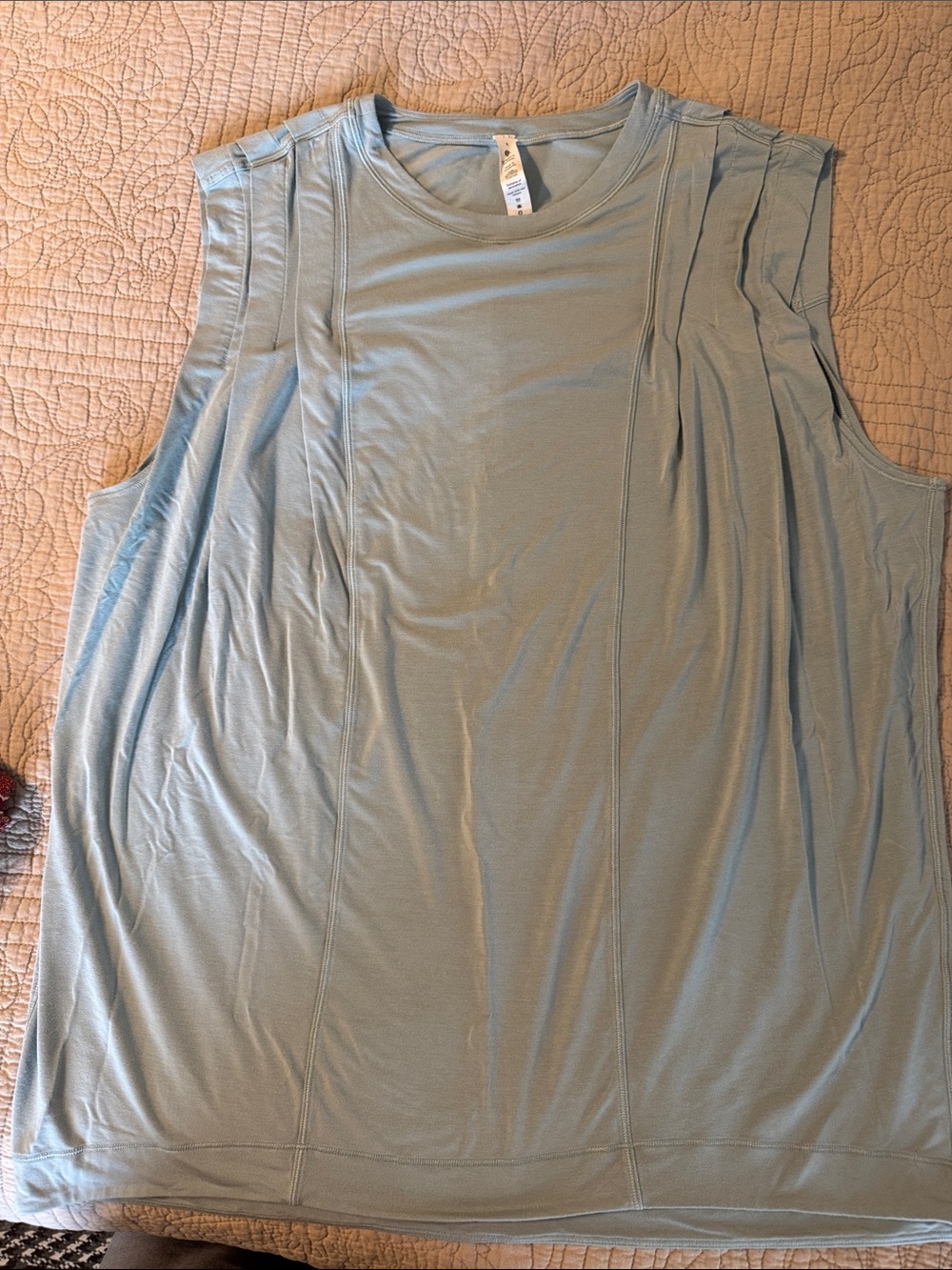 Lululemon Sleeveless Light Blue Women's Tank Top flowy 8